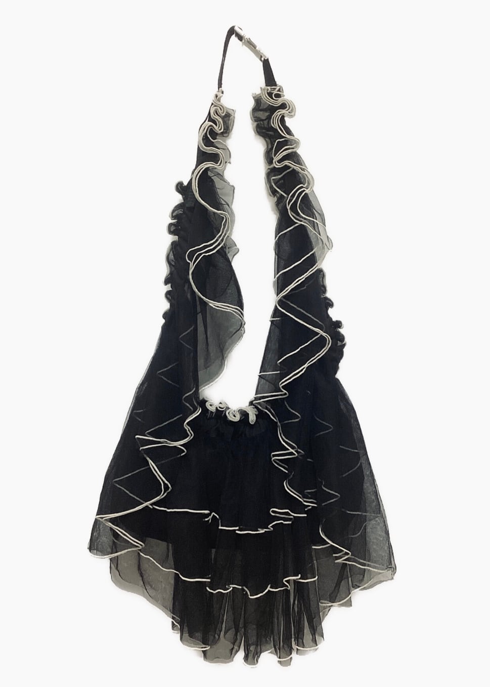 DŌRA TIER Maxi | Ruffled Hidden Bag - MELLOW BLACK