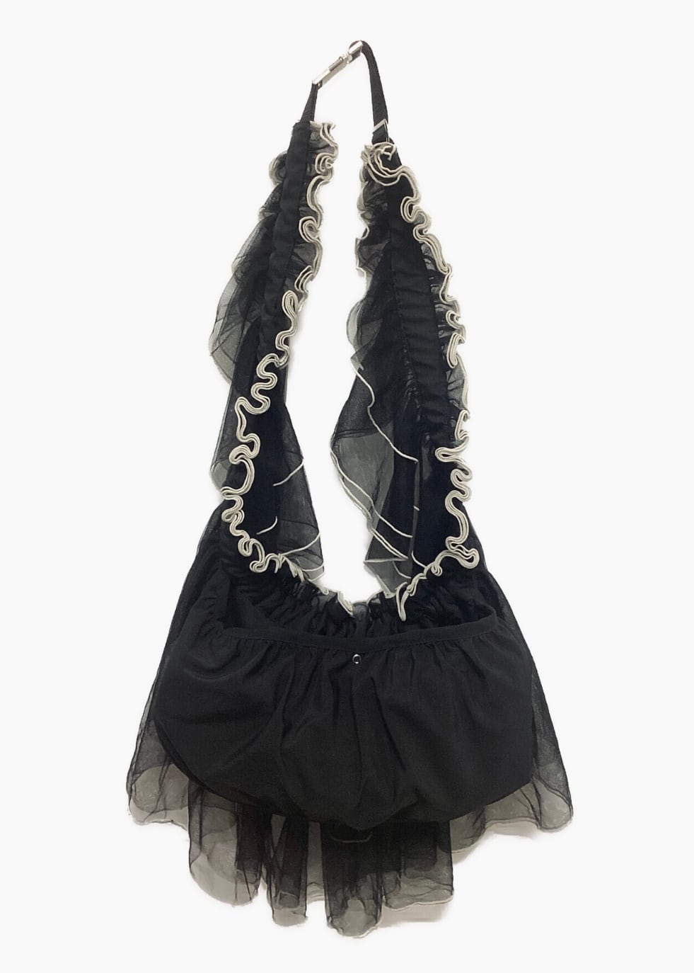 DŌRA TIER Maxi | Ruffled Hidden Bag - MELLOW BLACK